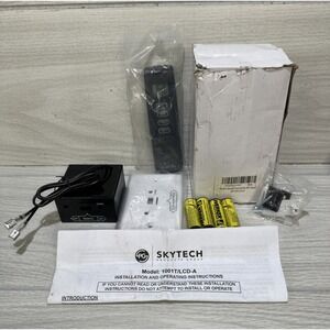 SKYTECH 1001T/LCD-A Timer On/Off Fireplace Remote‎ Control Kit *Open Box*